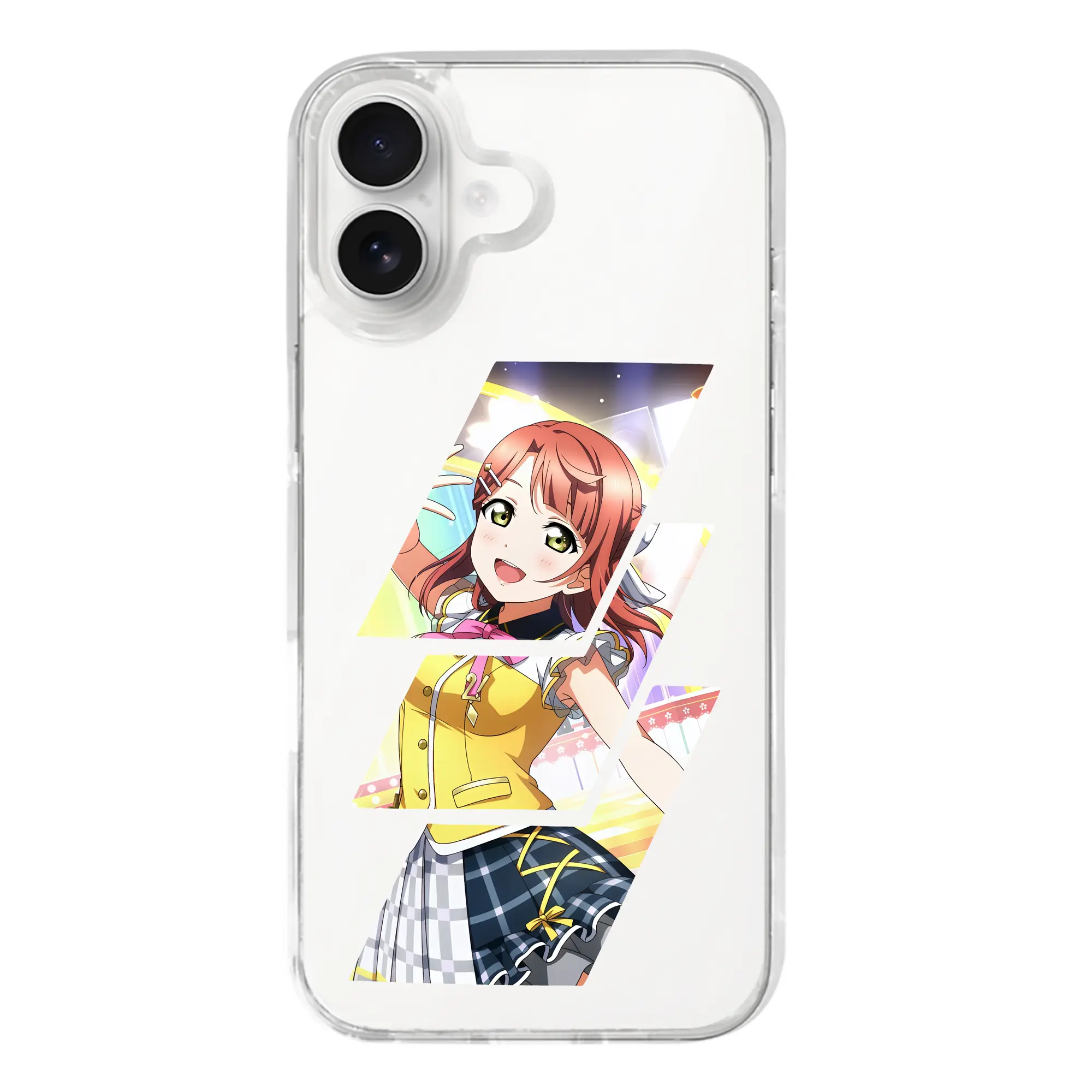 Love Live! グッズ,上原歩夢 - iPhone 17シリーズ 透明スマホケース – 薄型・耐衝撃・精密フィット保護カバー